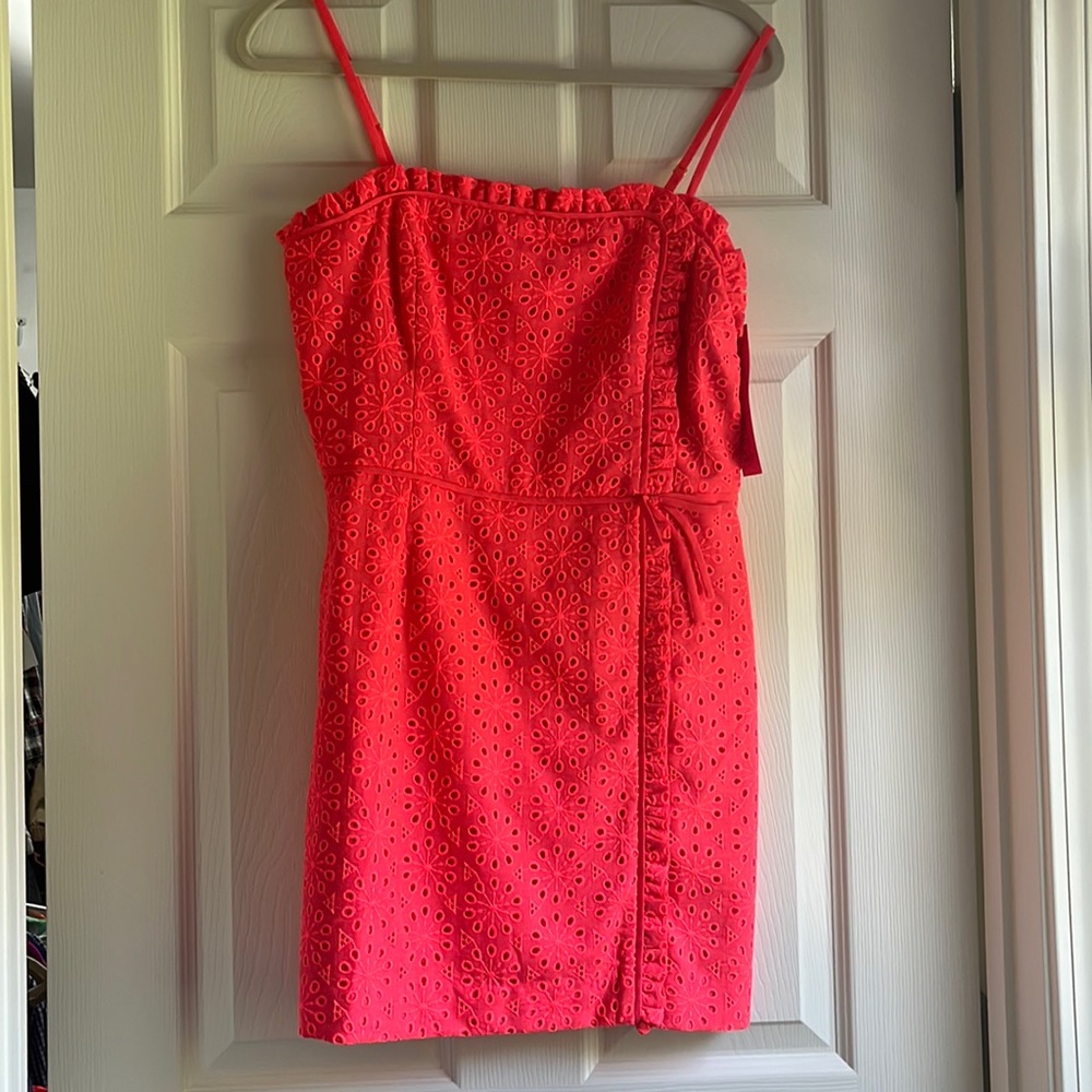 NWT Lilly Pulitzer Jesse Ruffle Romper. Size 6